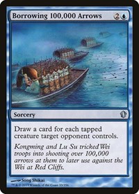 Borrowing 100,000 Arrows, Commander 2013