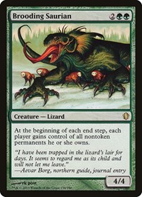 Brooding Saurian, Commander 2013