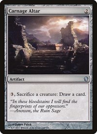Carnage Altar, Commander 2013