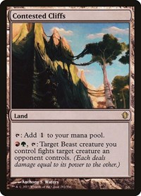 Contested Cliffs, Commander 2013