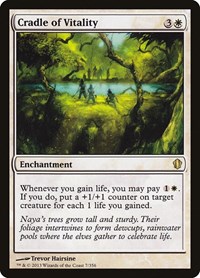 Cradle of Vitality, Commander 2013