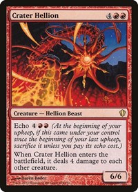Crater Hellion, Commander 2013