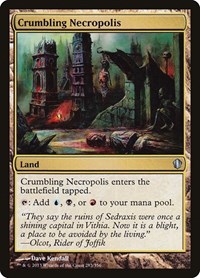Crumbling Necropolis, Commander 2013