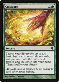 Cultivate, Commander 2013