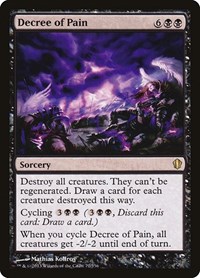 Decree of Pain, Commander 2013