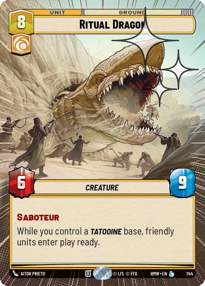 Ritual Dragon Hyperspace Foil