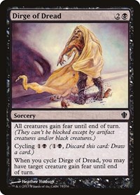 Dirge of Dread, Commander 2013