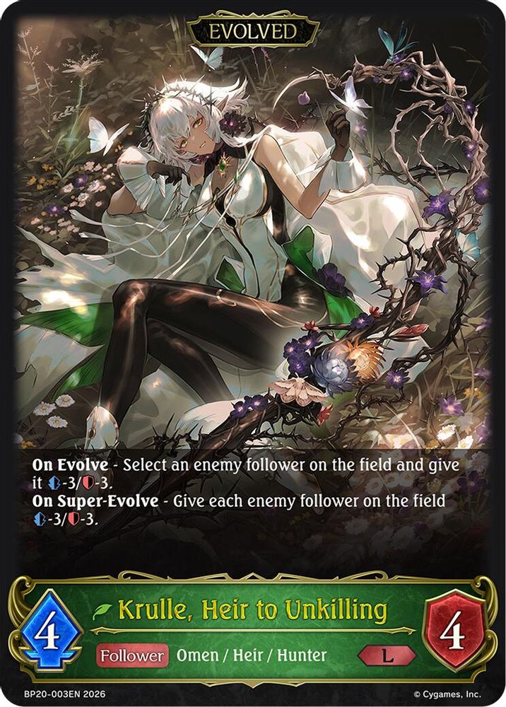 Krulle, Heir to Unkilling (Evolved), Standard, front