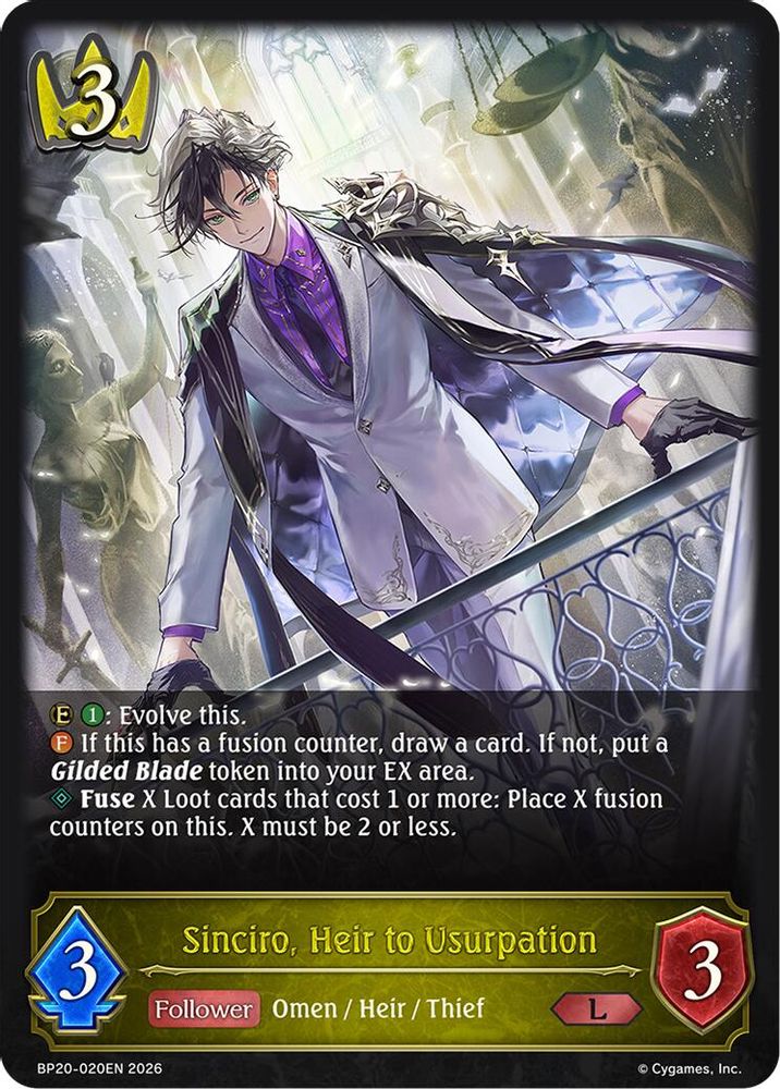 Aurelia, Glorious Saber, Standard, front