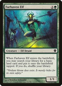 Farhaven Elf, Commander 2013
