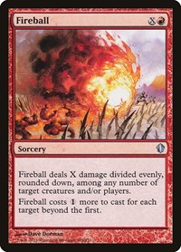Fireball, Commander 2013