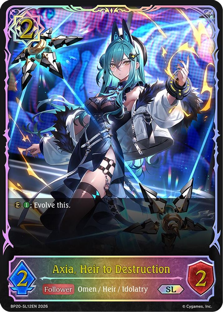 Axia, Heir to Destruction (SL), Standard, front