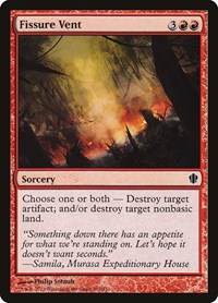 Fissure Vent, Commander 2013