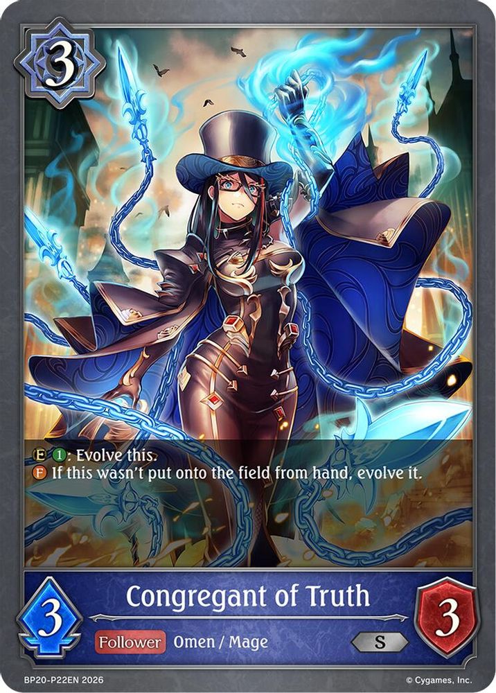 Congregant of Truth - P22EN (Foil), Standard, front