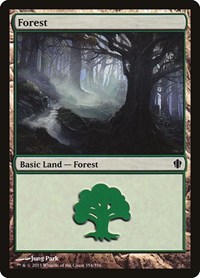 Forest (354), Commander 2013