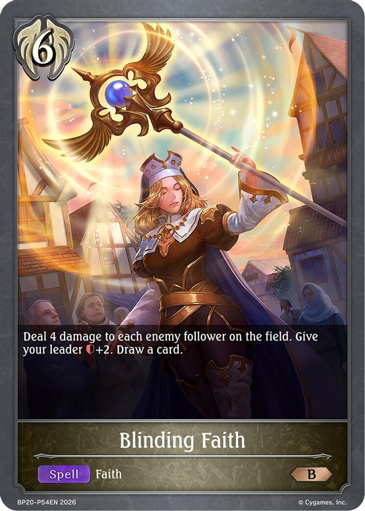 Blinding Faith - P54EN (Foil), Standard, front