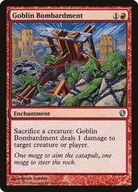 Goblin Bombardment, Commander 2013