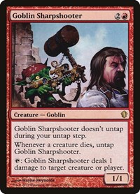 Goblin Sharpshooter, Commander 2013