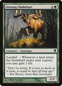 Grazing Gladehart, Commander 2013