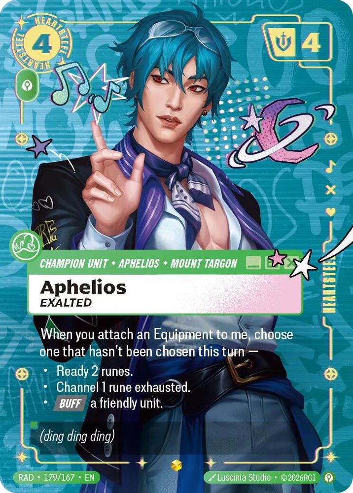 Aphelios, Exalted (Overnumbered)