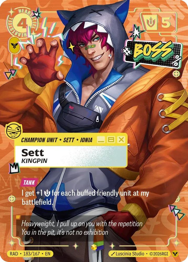 Sett, Kingpin (Overnumbered)