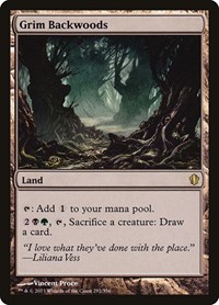 Grim Backwoods, Commander 2013
