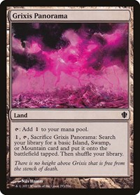 Grixis Panorama, Commander 2013