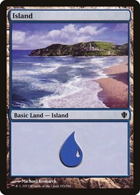 Island (343), Commander 2013