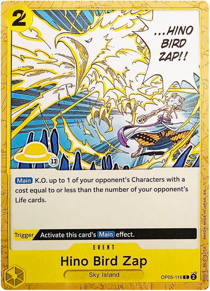 Hino Bird Zap (Luffy Deck)