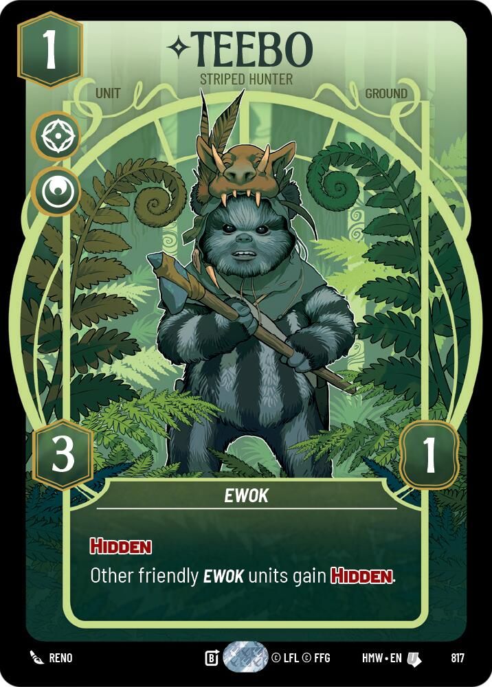 Teebo Striped Hunter Prestige