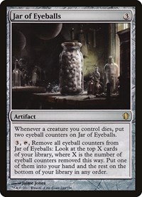 Jar of Eyeballs, Commander 2013