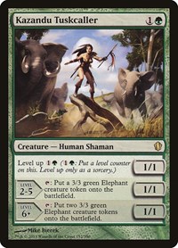 Kazandu Tuskcaller, Commander 2013