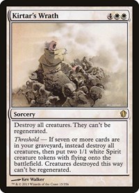 Kirtar's Wrath, Commander 2013