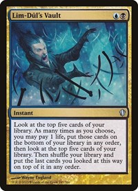 Lim-Dul's Vault, Commander 2013