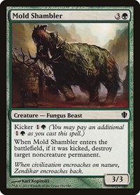 Mold Shambler, Commander 2013