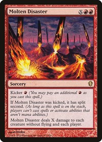 Molten Disaster, Commander 2013