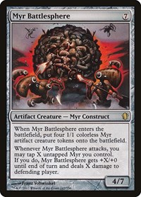 Myr Battlesphere, Commander 2013