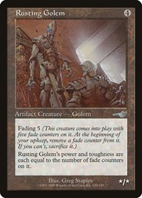 Rusting Golem, Nemesis