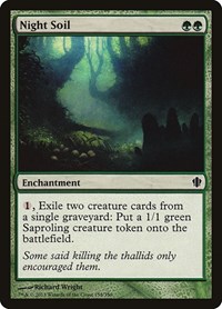 Night Soil, Commander 2013