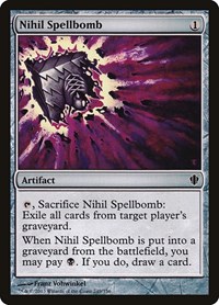 Nihil Spellbomb, Commander 2013