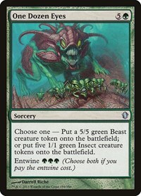 One Dozen Eyes, Commander 2013