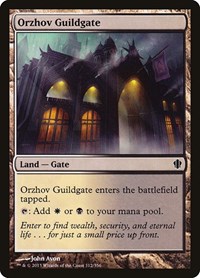Orzhov Guildgate, Commander 2013