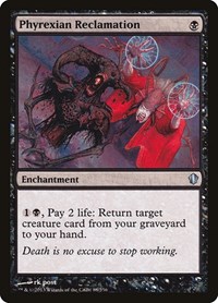 Phyrexian Reclamation, Commander 2013