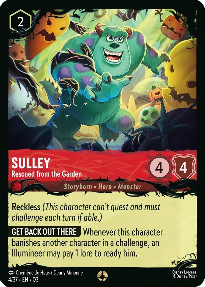 Sulley - Rescued from the Garden