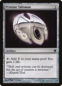 Pristine Talisman, Commander 2013