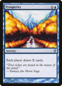 Prosperity, Commander 2013
