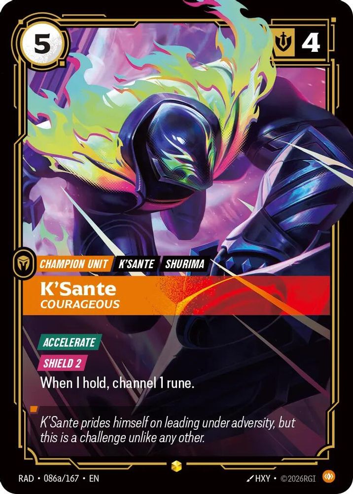 K'Sante, Courageous (Alternate Art)