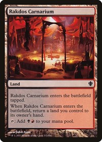 Rakdos Carnarium, Commander 2013