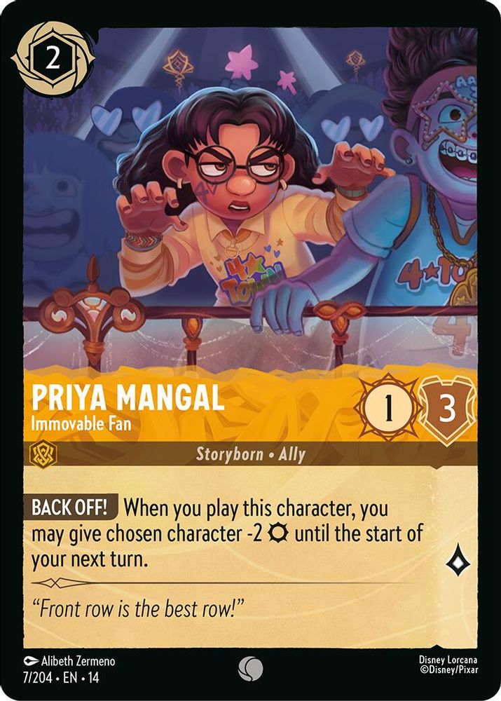 Priya Mangal - Immovable Fan