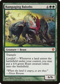 Rampaging Baloths, Commander 2013